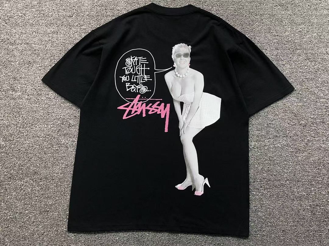 Stussy 78 STUSSY T-SHIRT 571221123 (Im 170Cm 60Kg I Wear Size L In The Phot) - Image 7