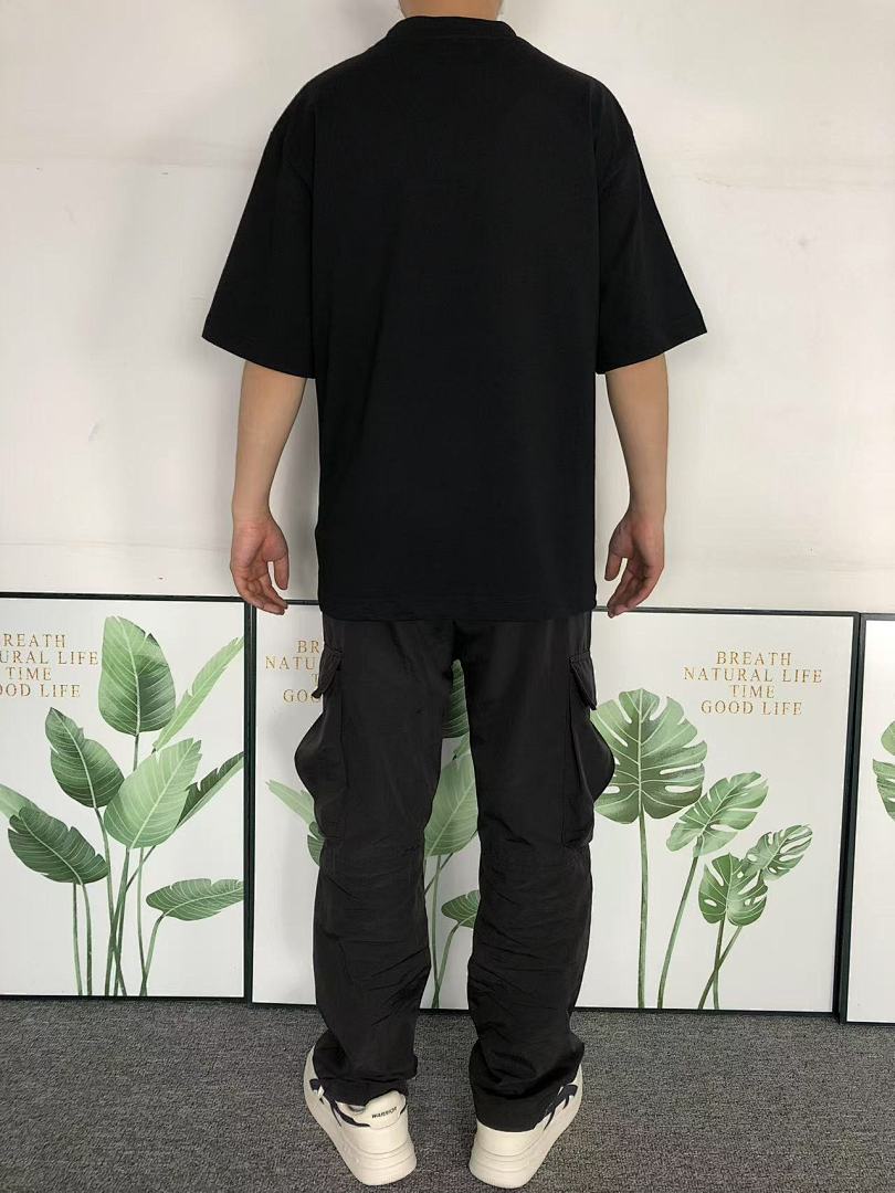 Balenciaga 95 B⭐L⭐⭐⭐IA⭐A T-SHIRT 502171881 (Im 170Cm 57Kg I Wear Size 1 In The Phot) - Image 4