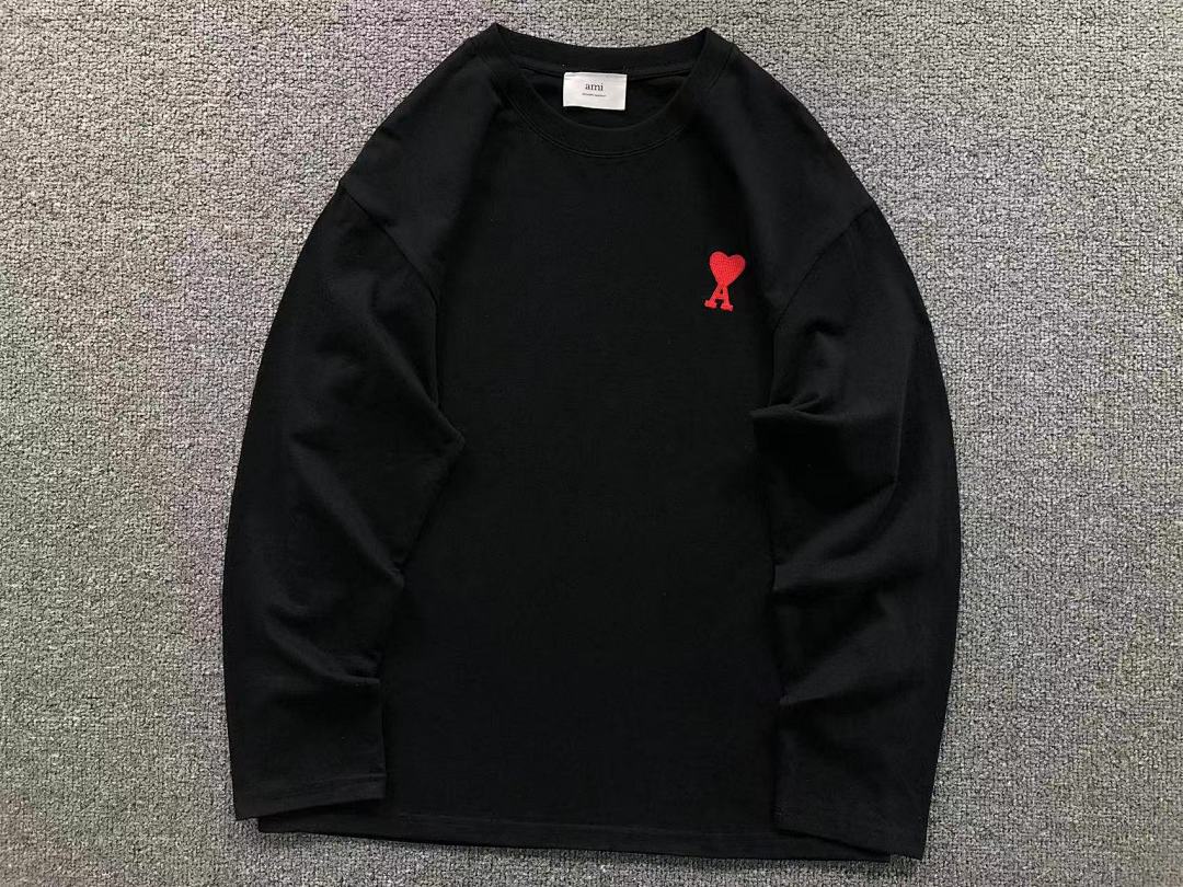 Unbranded 138 AMI LONG SLEEVED 218250501 (Im 170Cm 60Kg I Wear Size L In The Phot) - Image 9