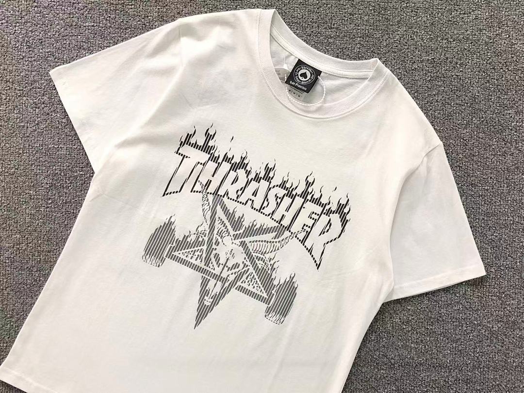 Thrasher 68 THRASHER T-SHIRT 41060905121 (Im 170Cm 60Kg I Wear Size M In The Phot) - Image 14