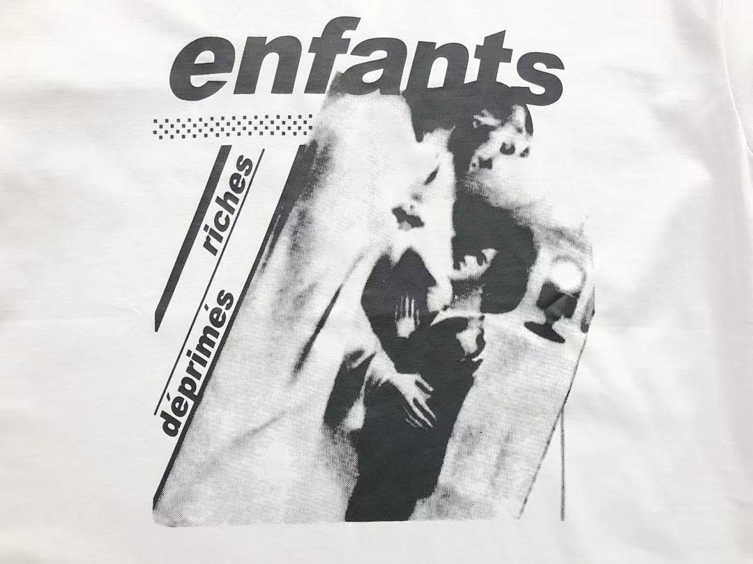 Chanel 85 ENFANTS RICHES DEPRIMES T-SHIRT 5211729162 (Im 170Cm 60Kg I Wear Size S In The Phot) - Image 8