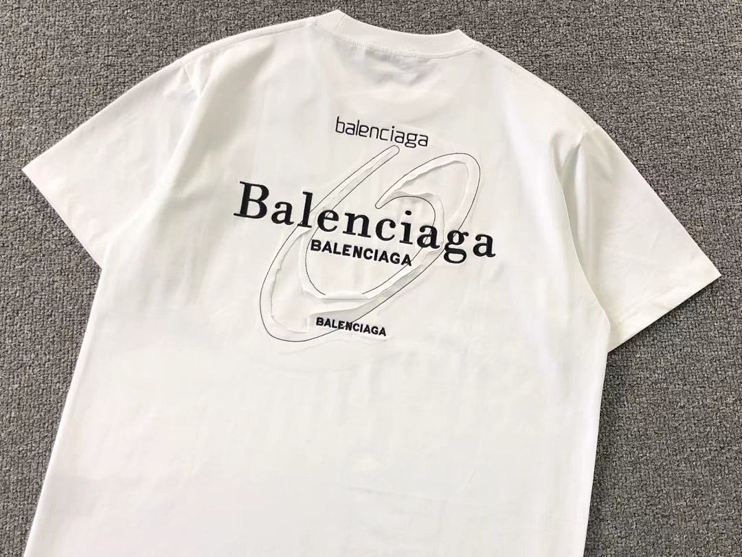 Balenciaga 118 B⭐L⭐⭐⭐IA⭐A T-SHIRT 11122016137 (Im 170Cm 60Kg I Wear Size M In The Phot) - Image 14