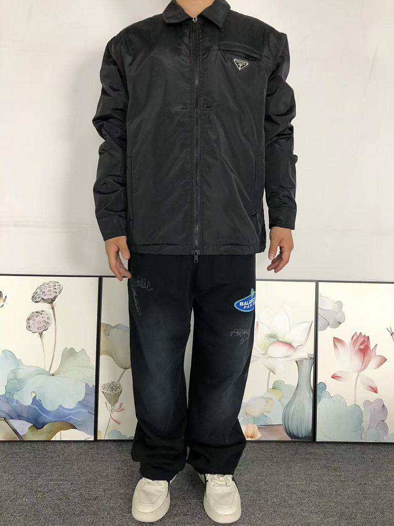 Prada 358 P⭐A⭐A JACKET 411181921 (Im 170Cm 60Kg I Wear Size L In The Phot) - Image 3
