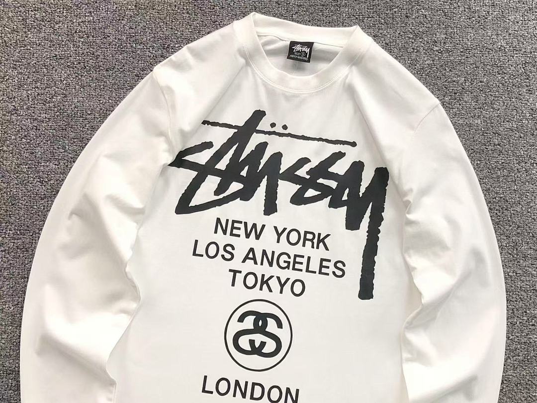Stussy 95 STUSSY LONG SLEEVED 581212123 (Im 170Cm 60Kg I Wear Size S In The Phot) - Image 8