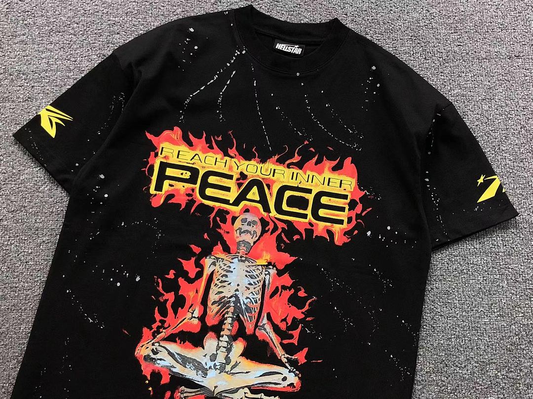 Hellstar 105 HELLSTAR T-SHIRT 5260857162 (Im 170Cm 60Kg I Wear Size M In The Phot) - Image 7