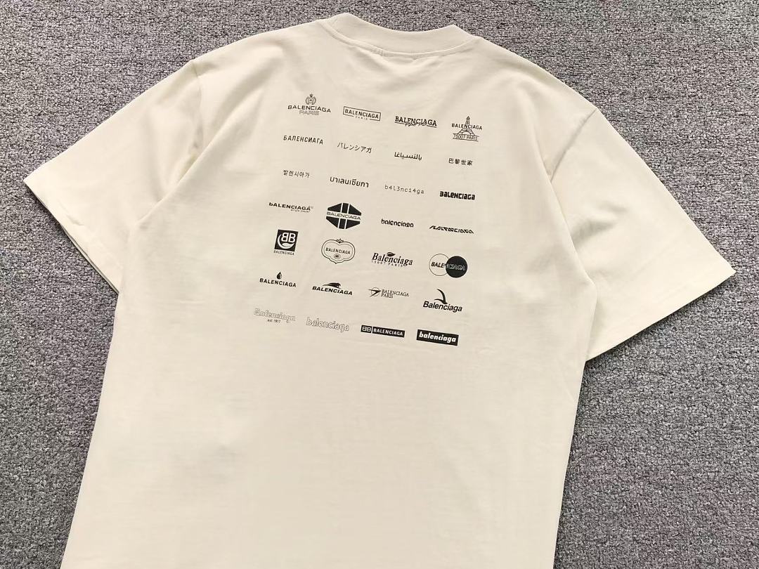 Balenciaga 125 B⭐L⭐⭐⭐IA⭐A T-SHIRT 42042406163 (Im 170Cm 60Kg I Wear Size XS In The Phot) - Image 8