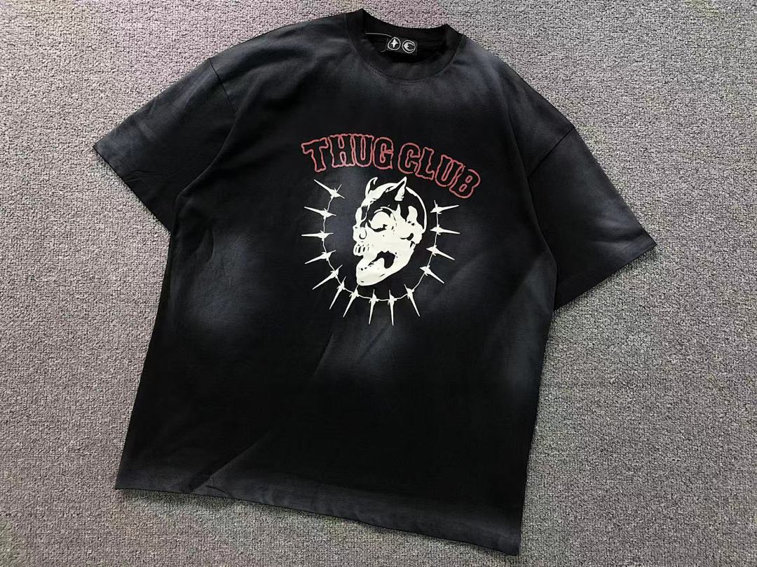 Christian Louboutin 128 THUG CLUB T-SHIRT 3204042017 (Im 170Cm 60Kg I Wear Size 1 In The Phot) - Image 11