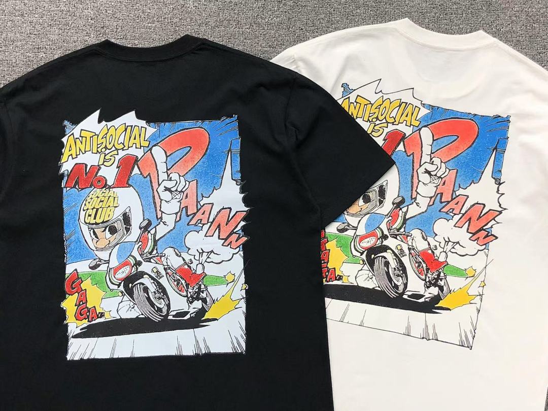 Christian Louboutin 85 ANTI SOCIAL CLUB T-SHIRT - Image 4
