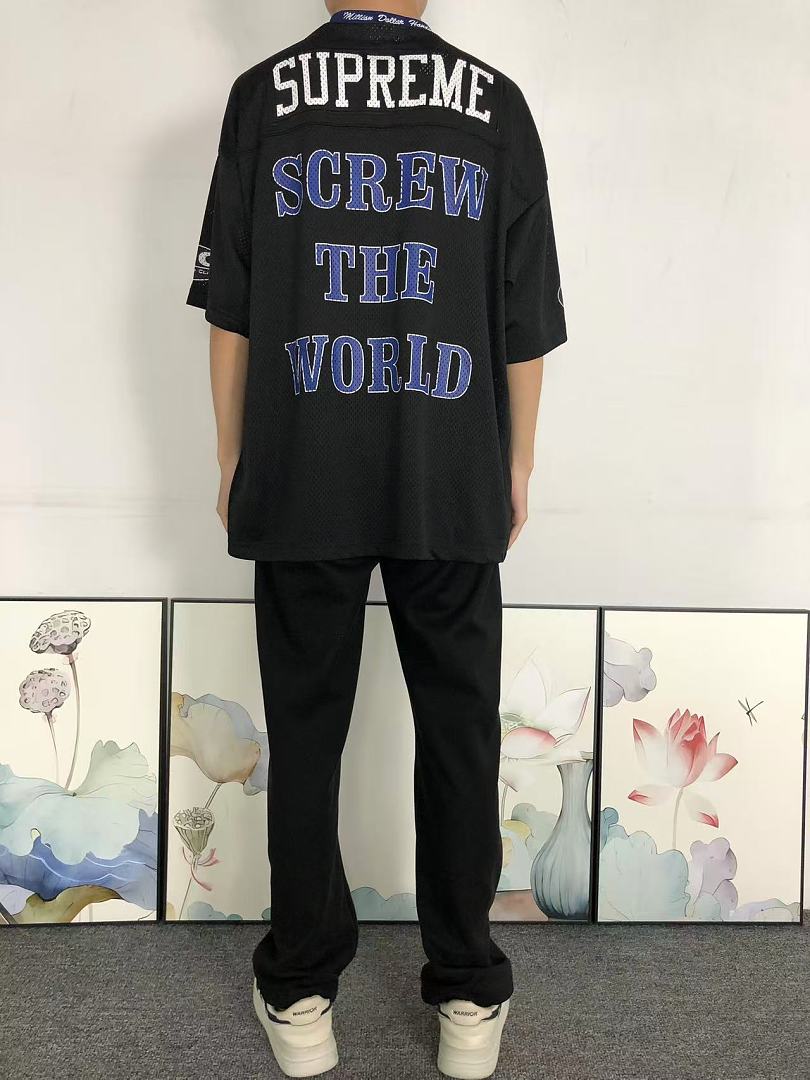 Supreme 208 S⭐⭐R⭐⭐E T-SHIRT 22051121001 (Im 170Cm 60Kg I Wear Size M In The Phot) - Image 4