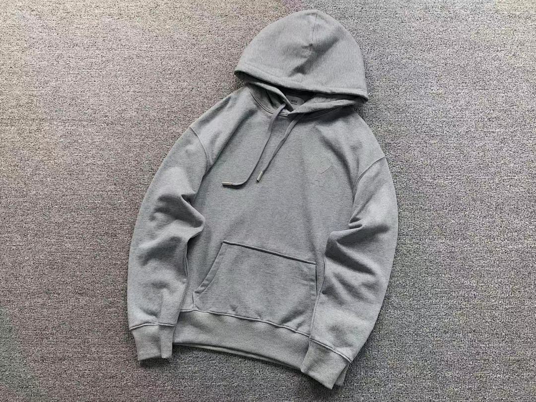 AMI 168 AMI HOODIE 3110170321 (Im 170Cm 60Kg I Wear Size M In The Phot) - Image 9