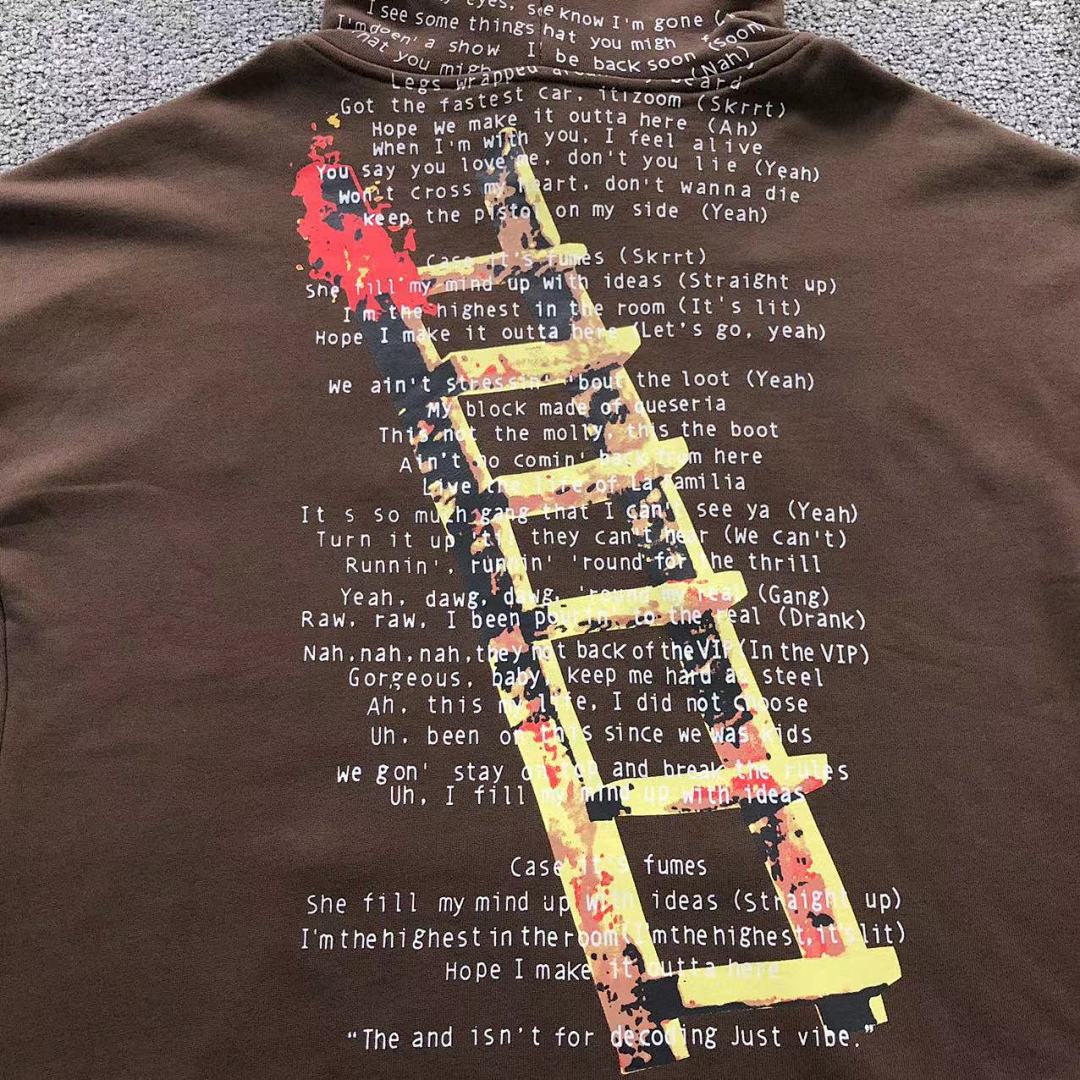 Travis Scott 128 TRAVIS SCOTT HOODIE 5121210158 (Im 170Cm 60Kg I Wear Size M In The Phot) - Image 13