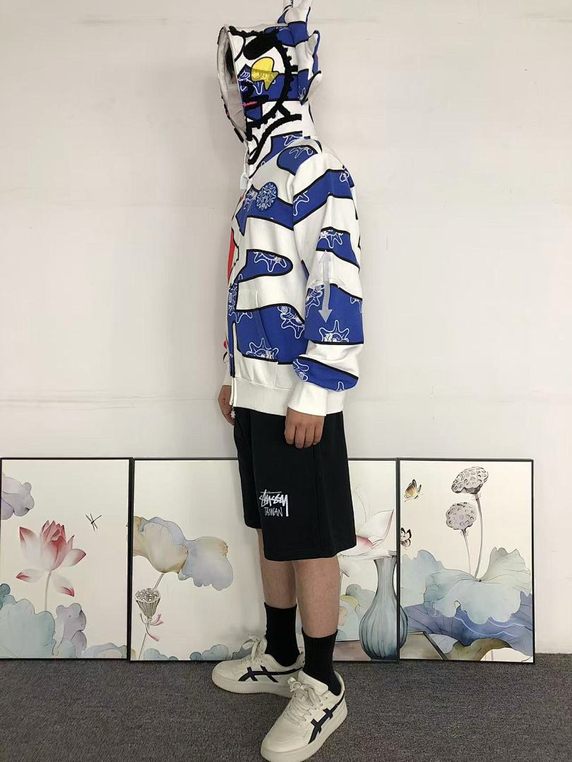 Unbranded 288 FASHION HOODIE 3105302372 (Im 170Cm 60Kg I Wear Size M In The Phot) - Image 4