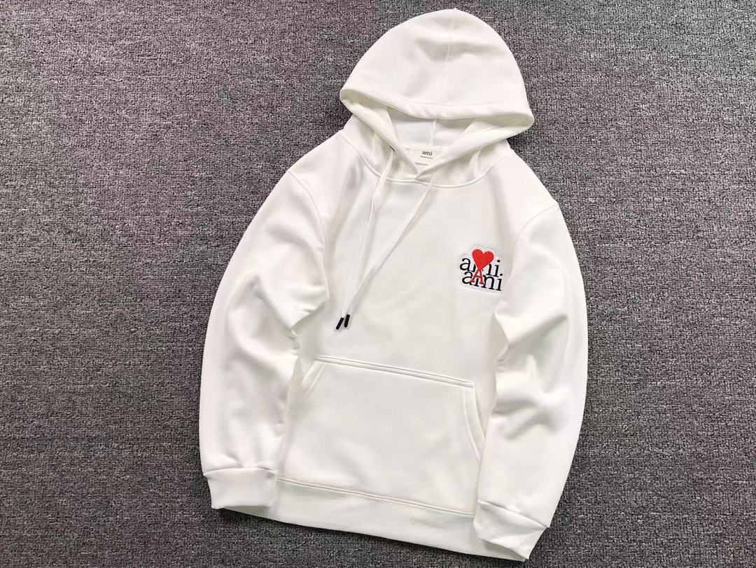 Unbranded 215 AMI HOODIE 2111041101 (Im 170Cm 60Kg I Wear Size XL In The Phot) - Image 10