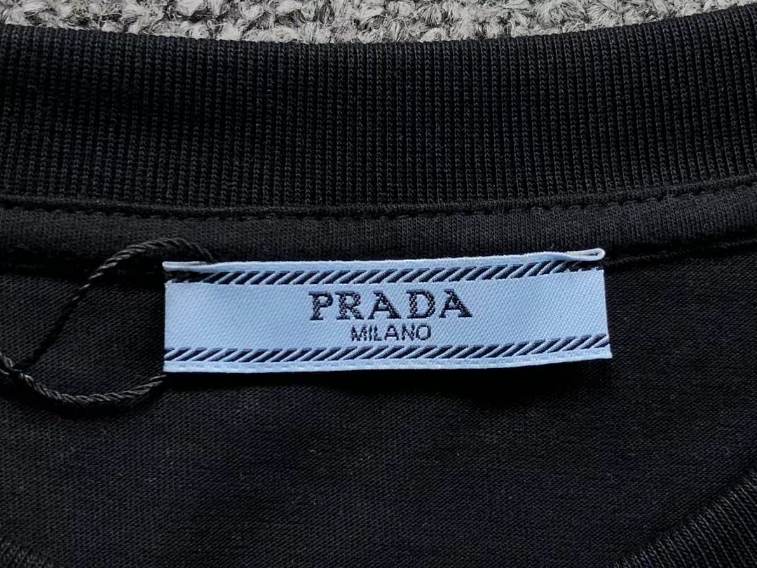 Prada 95 P⭐A⭐A T-SHIRT 3201220403 (Im 170Cm 60Kg I Wear Size M In The Phot) - Image 19