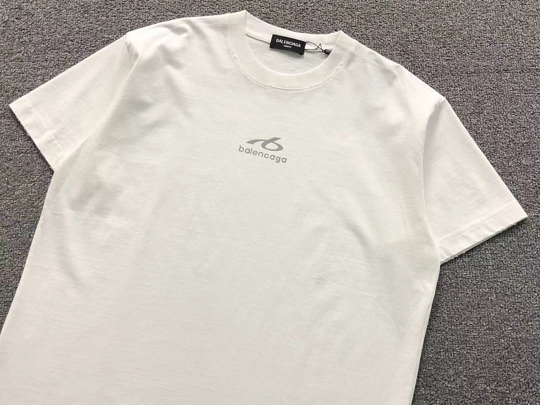 Balenciaga 129 B⭐L⭐⭐⭐IA⭐A T-SHIRT 42061612133 (Im 170Cm 60Kg I Wear Size 2XL In The Phot) - Image 9