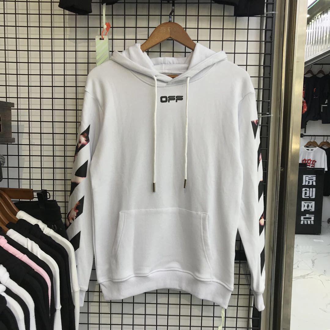 Off-White 126 OFF-WHITE (WHITE HOODIE) - Image 22