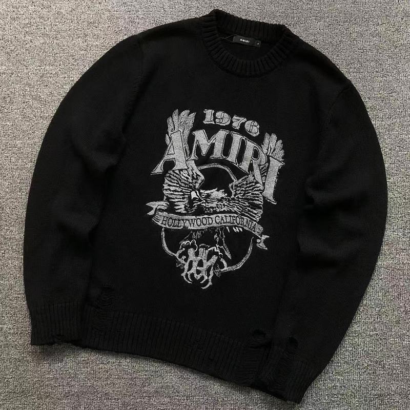 AMIRI 165 AMIRI SWEATER 129411140 (Im 170Cm 60Kg I Wear Size L In The Phot)