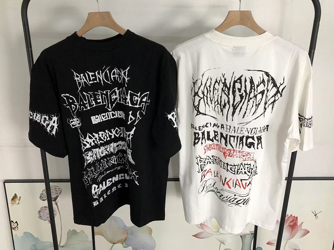 Balenciaga 125 B⭐L⭐⭐⭐IA⭐A T-SHIRT 42032801163 (Im 170Cm 60Kg I Wear Size XS In The Phot) - Image 30