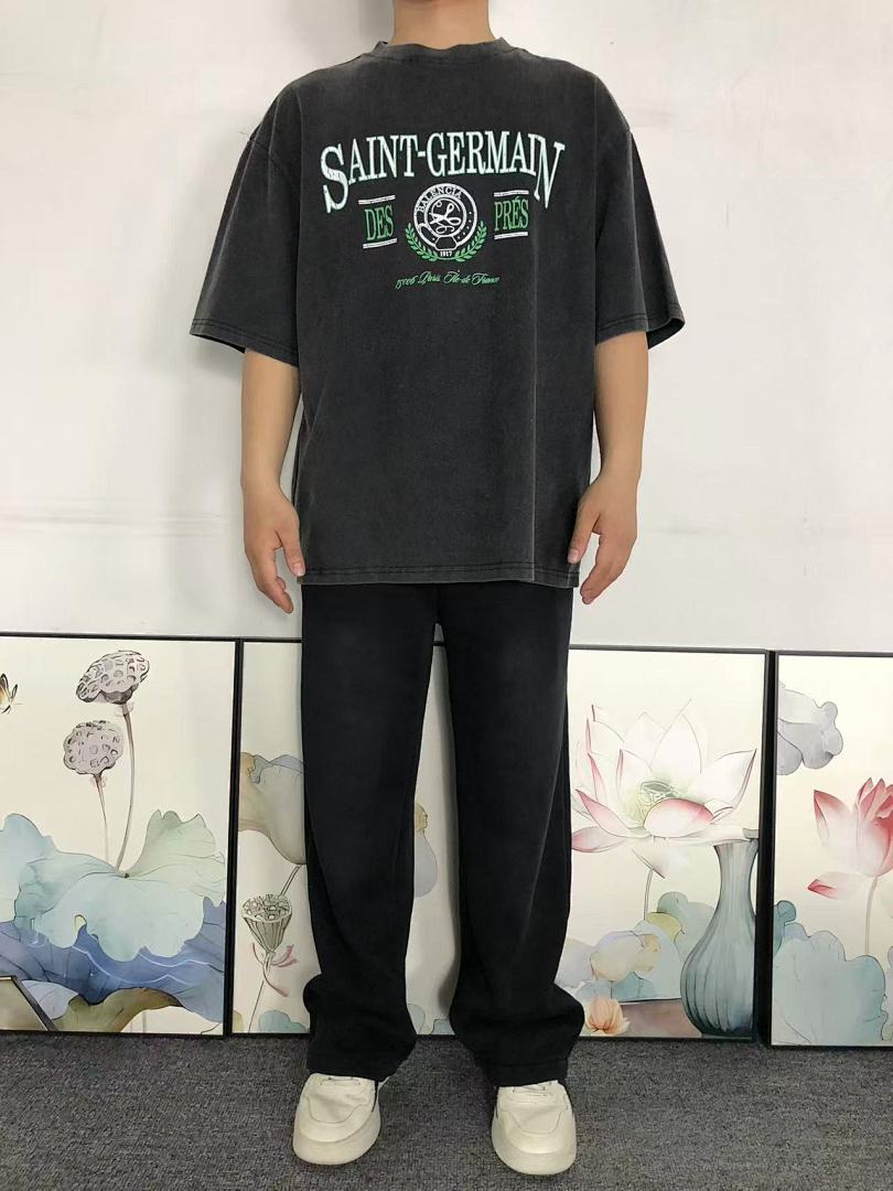 Balenciaga 98 B⭐L⭐⭐⭐IA⭐A T-SHIRT 5212219136 (Im 170Cm 60Kg I Wear Size M In The Phot) - Image 3