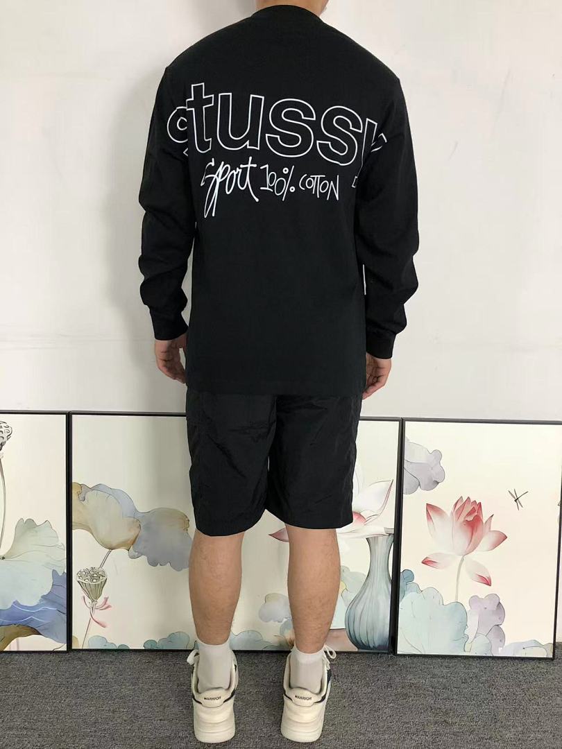 Stussy 158 STUSSY LONG SLEEVED 22041321001 (Im 170Cm 60Kg I Wear Size M In The Phot) - Image 4