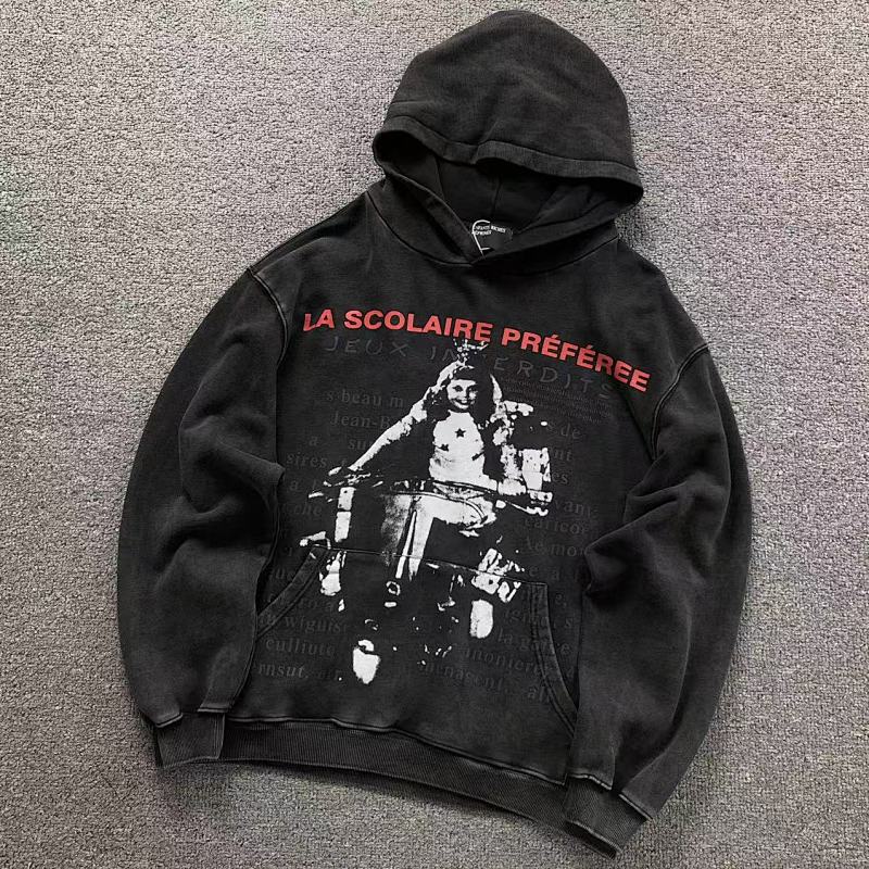 Chanel 135 ENFANTS RICHES DEPRIMES HOODIE 580827117 (Im 170Cm 60Kg I Wear Size S In The Phot)
