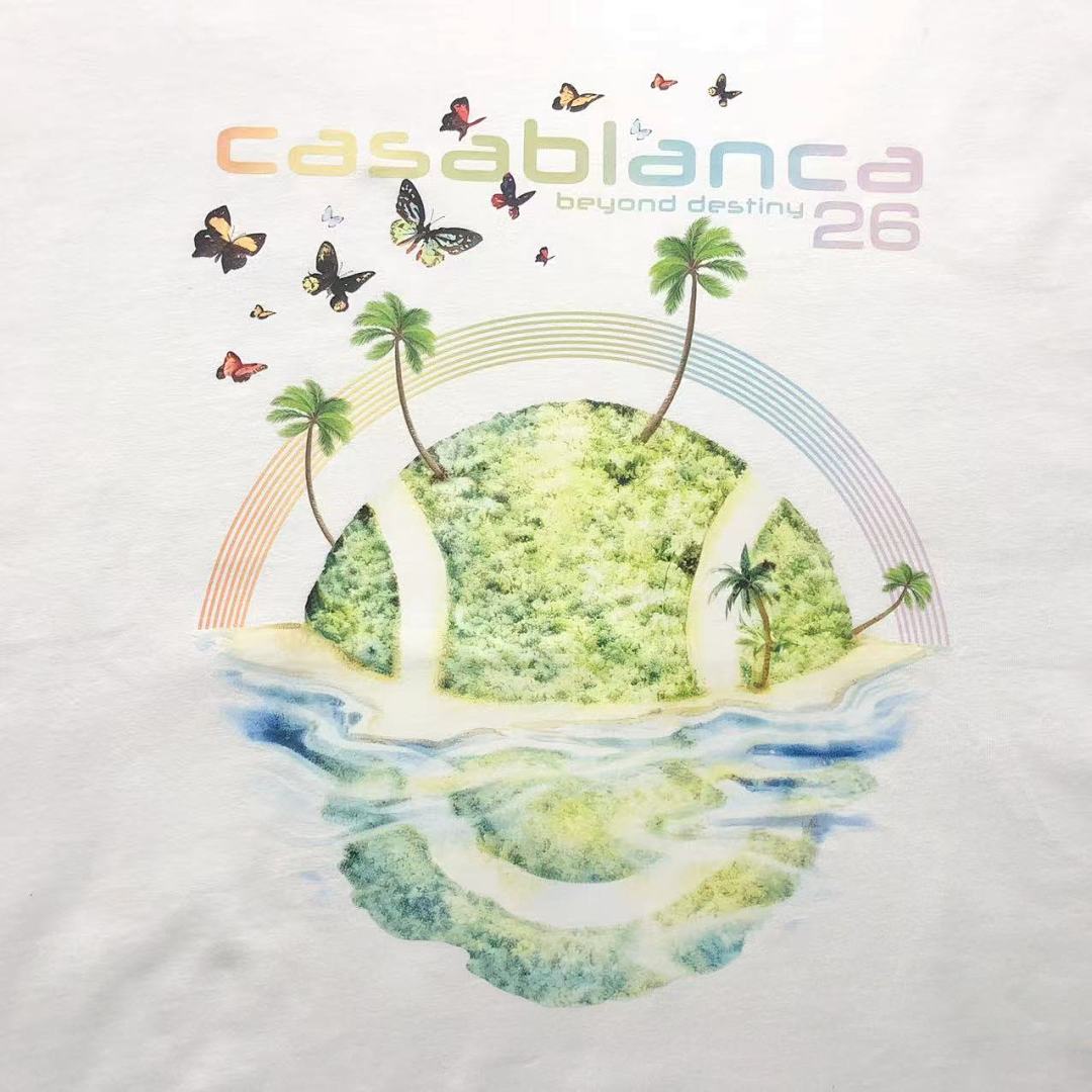 Casablanca 98 CASABLANCA T-SHIRT 5212308127 (Im 170Cm 60Kg I Wear Size XL In The Phot) - Image 9