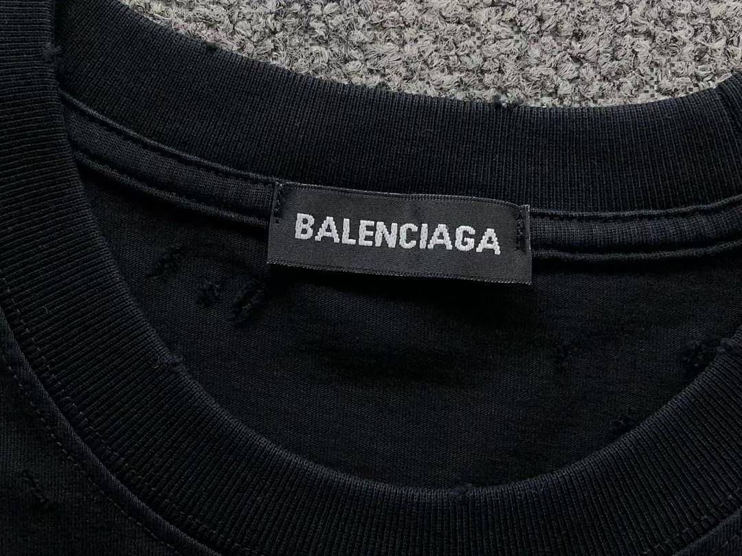 Balenciaga 98 B⭐L⭐⭐⭐IA⭐A T-SHIRT 5233020127 (Im 170Cm 60Kg I Wear Size XL In The Phot) - Image 20