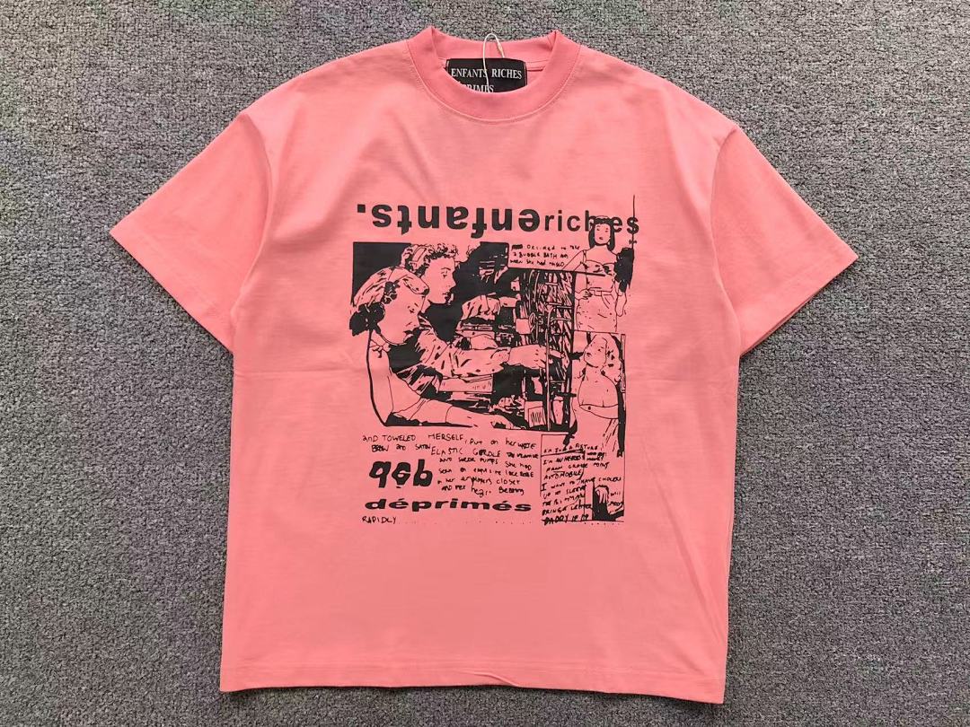 Chanel 85 ENFANTS RICHES DEPRIMES T-SHIRT 5211721162 (Im 170Cm 60Kg I Wear Size S In The Phot) - Image 5