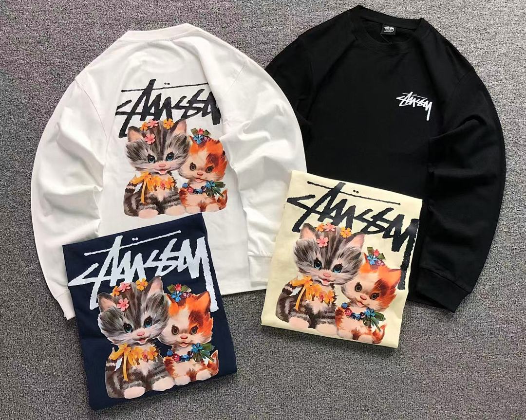 Stussy 158 STUSSY LONG SLEEVED 22041323001 (Im 170Cm 60Kg I Wear Size M In The Phot) - Image 5