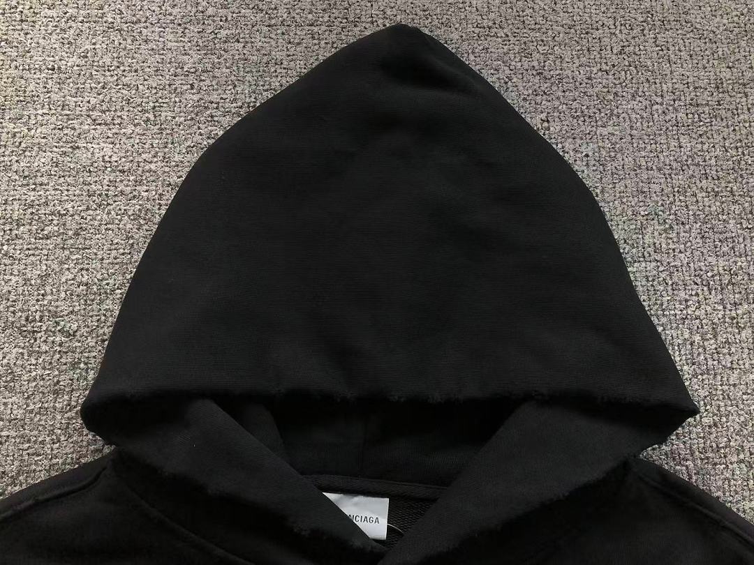 Balenciaga 235 B⭐L⭐⭐⭐IA⭐A HOODIE 42082924163 (Im 170Cm 60Kg I Wear Size S In The Phot) - Image 14