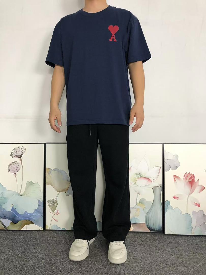 AMI 95 AMI T-SHIRT 125181308 (Im 170Cm 60Kg I Wear Size S In The Phot) - Image 3