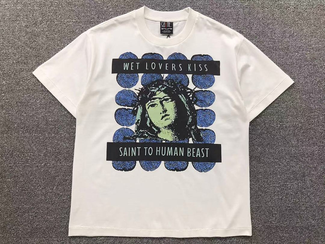 Chanel 115 SAINT MICHAEL T-SHIRT 312101717 (Im 170Cm 57Kg I Wear Size S In The Phot) - Image 5