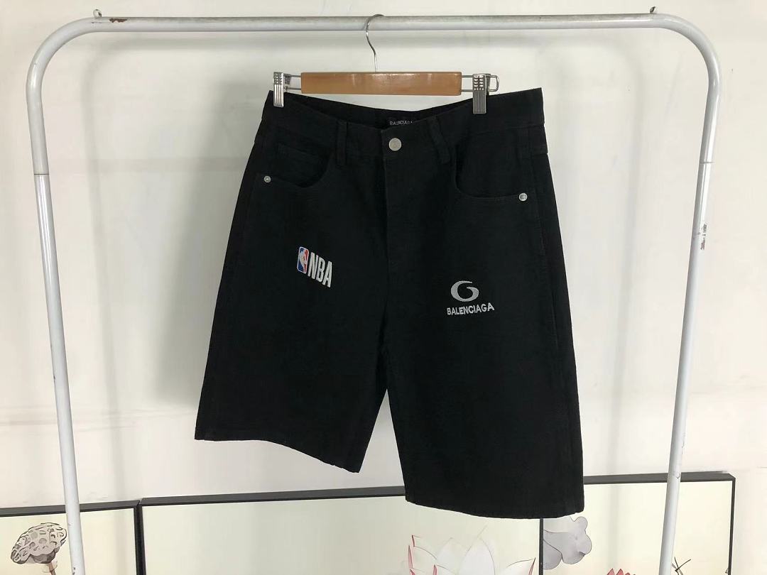 Balenciaga 185 B⭐L⭐⭐⭐IA⭐A NBA BASKETBALL SHORTS 127111017 (Im 170Cm 60Kg I Wear Size L In The Phot) - Image 26