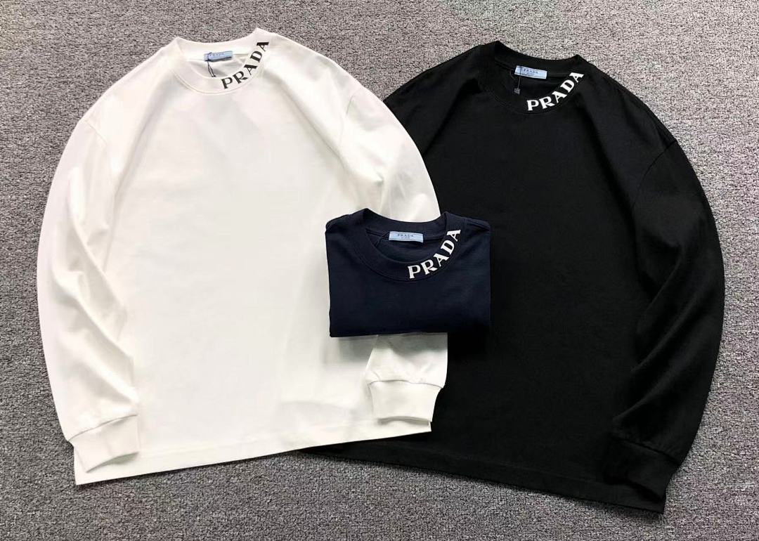 Prada 135 P⭐A⭐A LONG SLEEVED 3109020321 (Im 170Cm 60Kg I Wear Size M In The Phot) - Image 5