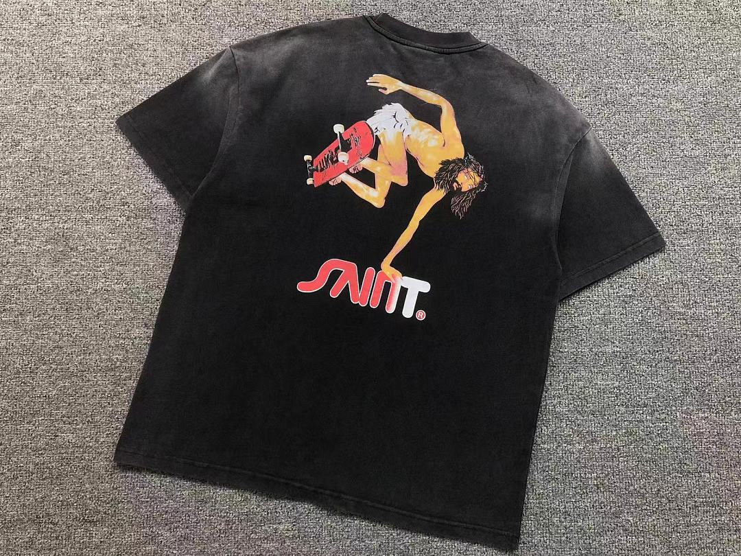Chanel 118 SAINT MICHAEL T-SHIRT 3208031017 (Im 170Cm 60Kg I Wear Size S In The Phot) - Image 6