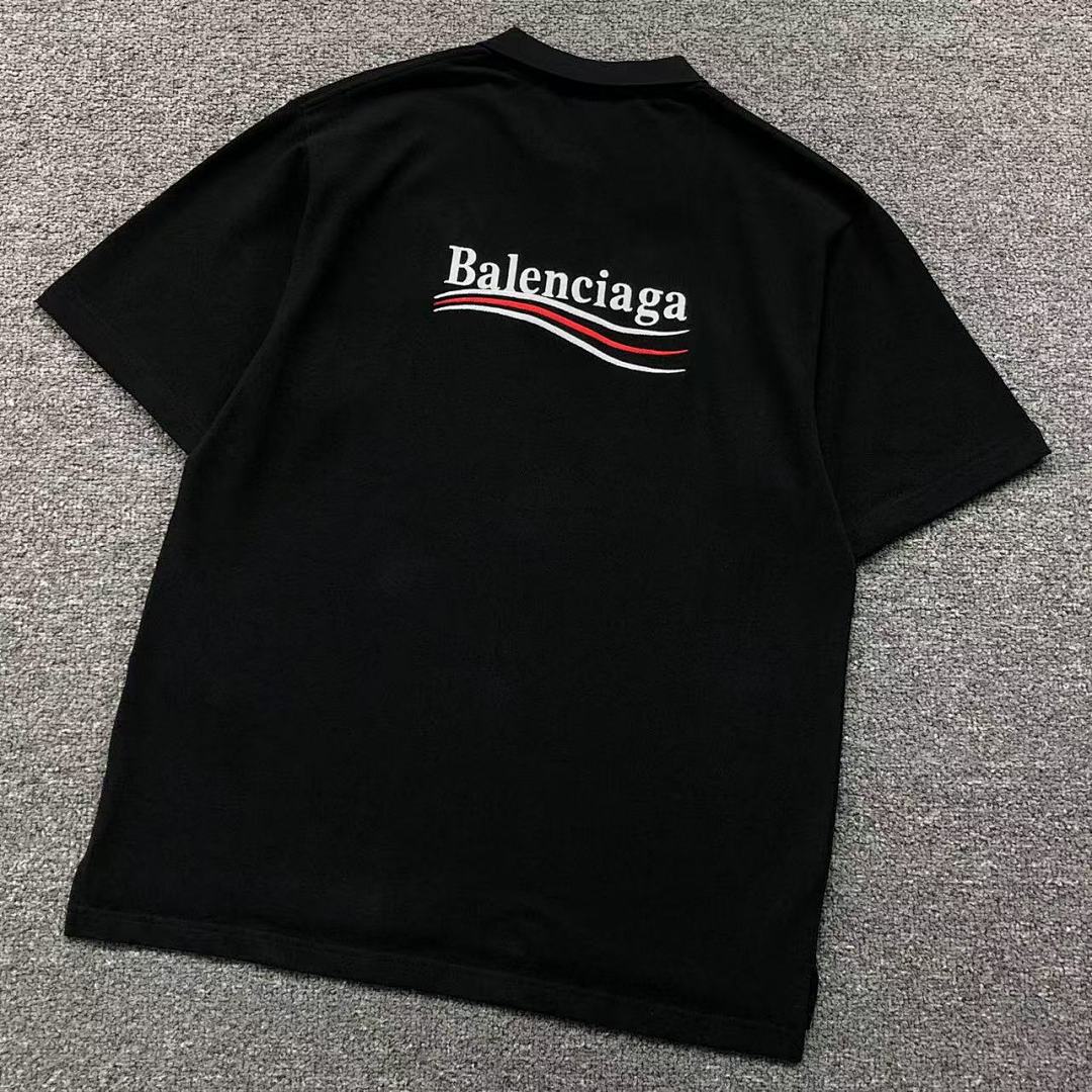 Balenciaga 158 B⭐L⭐⭐⭐IA⭐A POLO 3108081321 (Im 170Cm 60Kg I Wear Size S In The Phot)