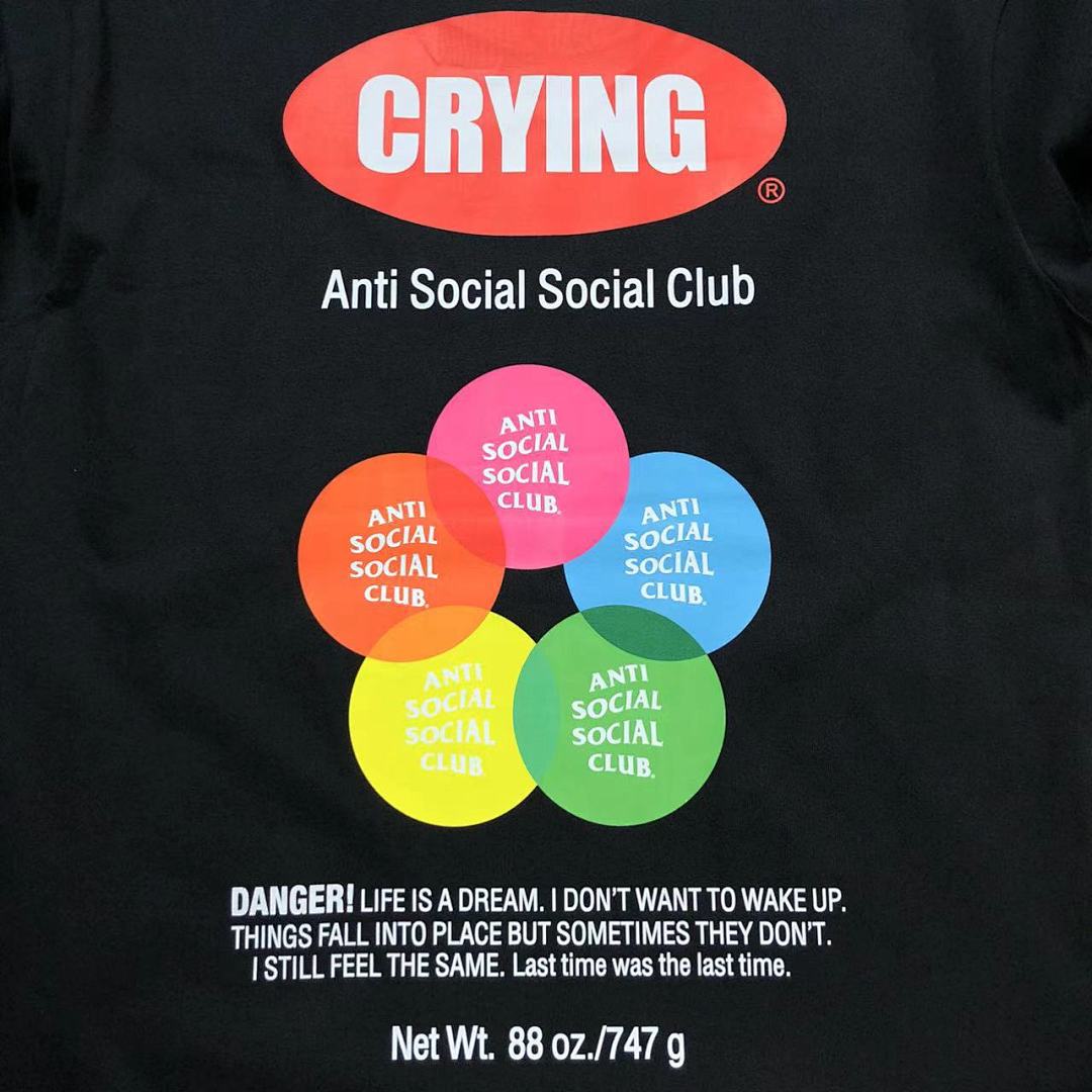 Christian Louboutin 85 ANTI SOCIAL CLUB T-SHIRT - Image 8