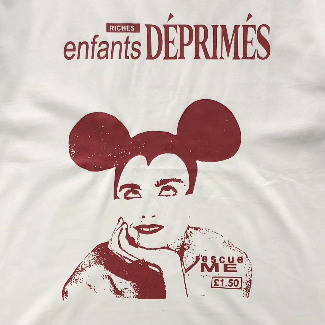 Chanel 85 ENFANTS RICHES DEPRIMES T-SHIRT 42012425162 (Im 170Cm 60Kg I Wear Size S In The Phot) - Image 8