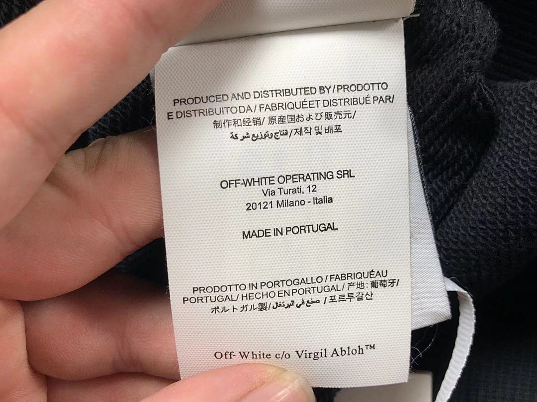 Off-White 136 OFF-WHITE (WHITE HOODIE) - Image 26
