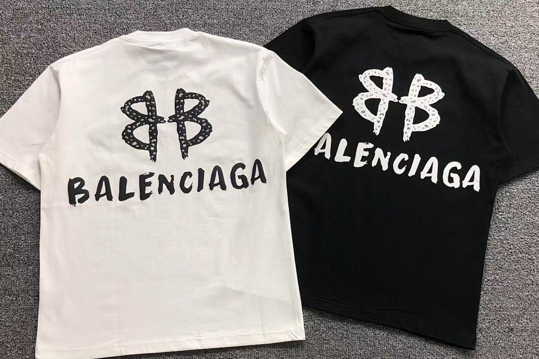 Balenciaga 115 B⭐L⭐⭐⭐IA⭐A T-SHIRT 3103235120 (Im 170Cm 60Kg I Wear Size S In The Phot) - Image 6
