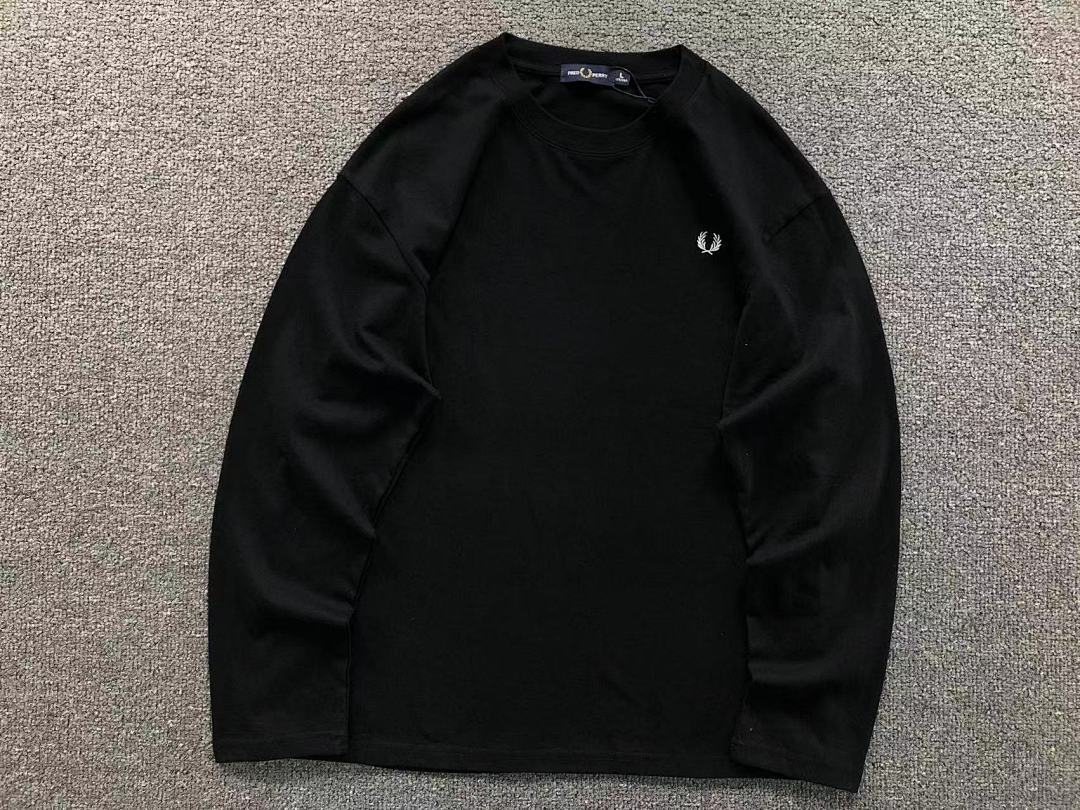Unbranded 138 FRED PERRY LONG SLEEVED 218250301 (Im 170Cm 60Kg I Wear Size L In The Phot) - Image 9