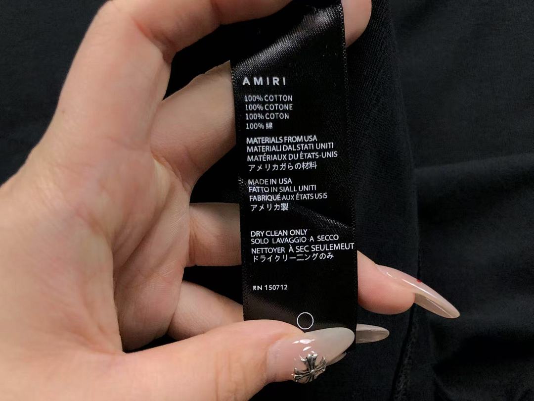 Unbranded 158 AMIRI T-SHIRT 2201213301 (Im 170Cm 60Kg I Wear Size M In The Phot) - Image 27
