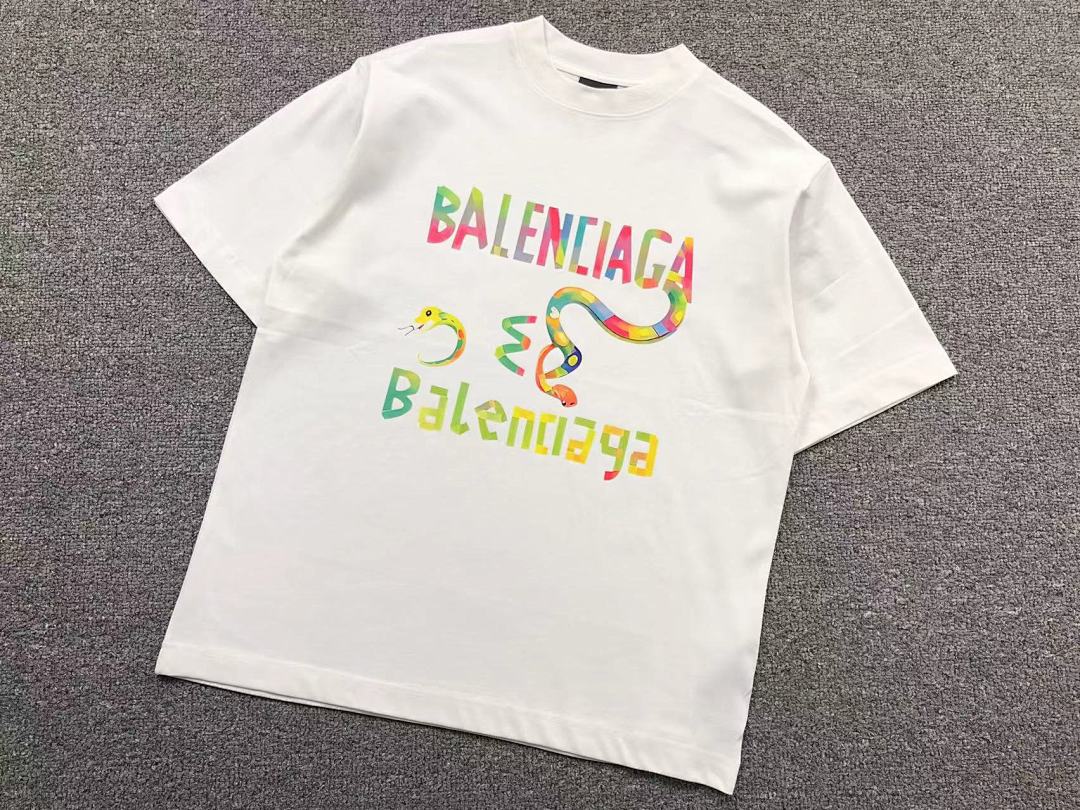 Balenciaga 95 B⭐L⭐⭐⭐IA⭐A T-SHIRT 502172681 (Im 170Cm 57Kg I Wear Size 1 In The Phot) - Image 13
