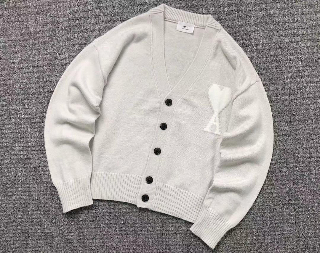 AMI 228 AMI SWEATER 4121531001 (Im 170Cm 57Kg I Wear Size S In The Phot) - Image 8