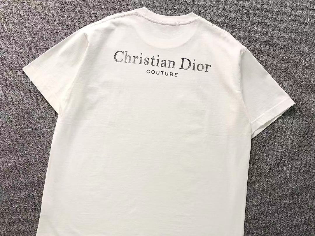 Dior 129 D⭐O⭐ T-SHIRT 42061605133 (Im 170Cm 60Kg I Wear Size 2XL In The Phot) - Image 8