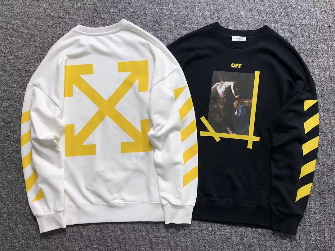 Off-White 136 OFF-WHITE (WHITE HOODIE) - Image 3