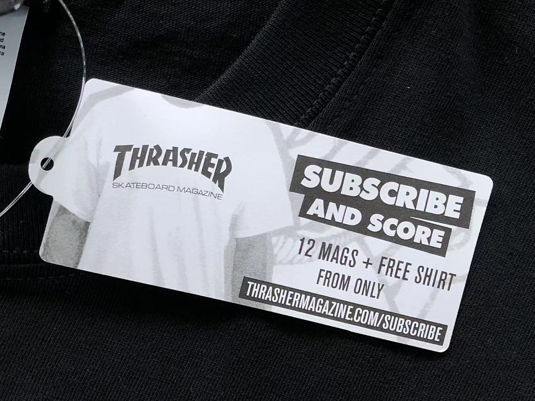 Thrasher 68 THRASHER T-SHIRT 41060915121 (Im 170Cm 60Kg I Wear Size M In The Phot) - Image 13