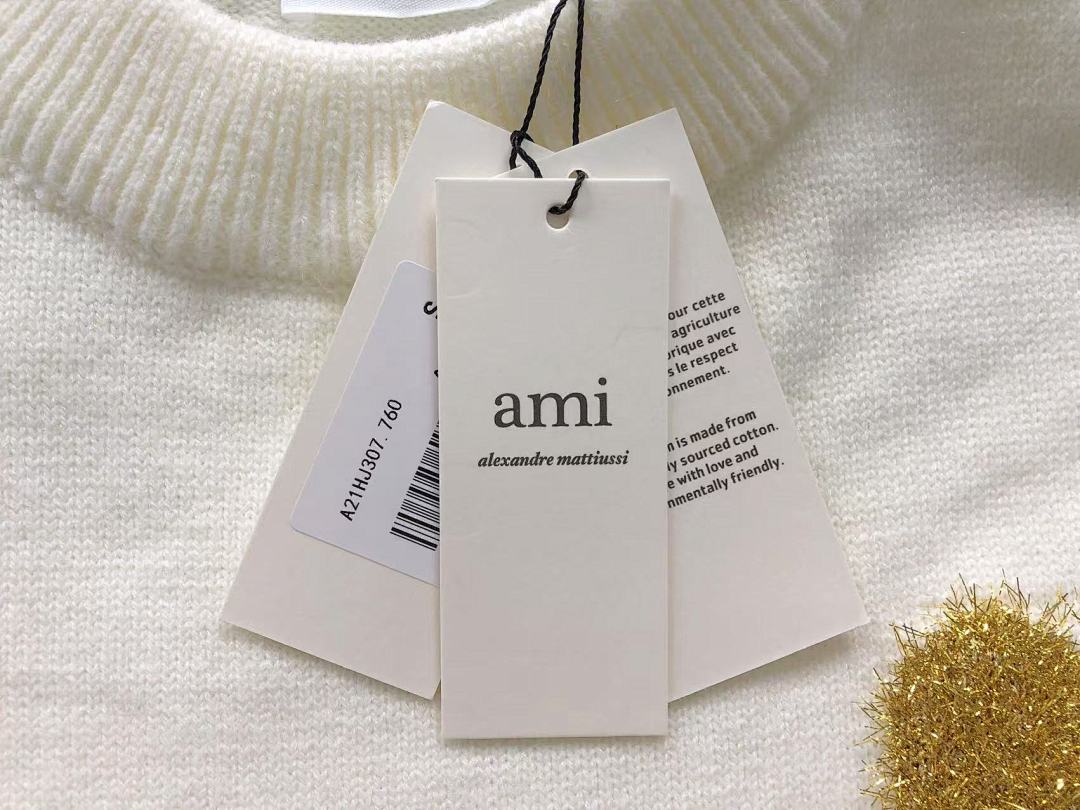 AMI 138 AMI SWEATER 112101117 (Im 170Cm 57Kg I Wear Size S In The Phot) - Image 17