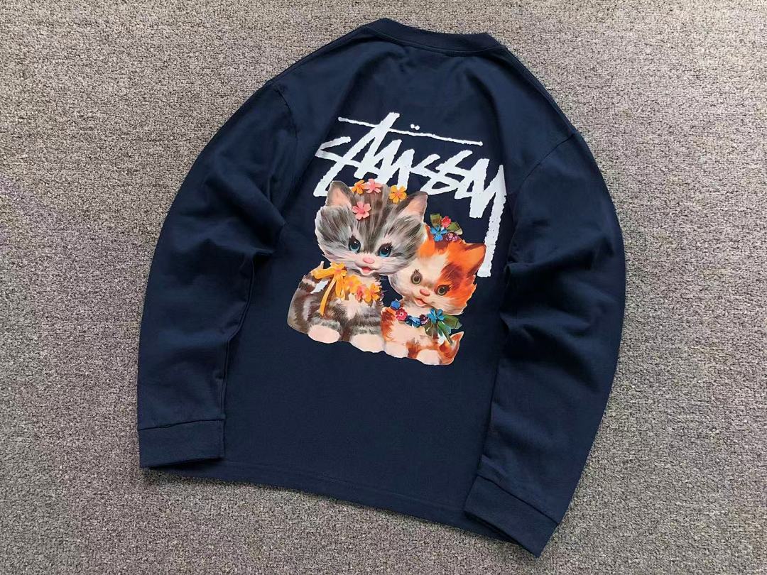 Stussy 158 STUSSY LONG SLEEVED 22041323001 (Im 170Cm 60Kg I Wear Size M In The Phot) - Image 13
