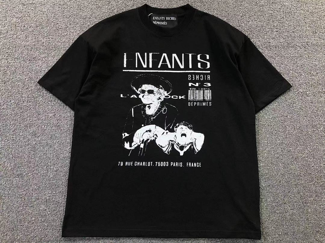 Chanel 88 ENFANTS RICHES DEPRIMES T-SHIRT 5122416162 (Im 170Cm 60Kg I Wear Size M In The Phot) - Image 7